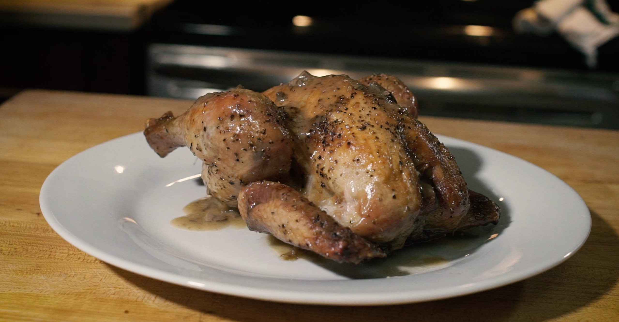 Baked Poussin Rouge with Gravy Recipe – Joyce Farms