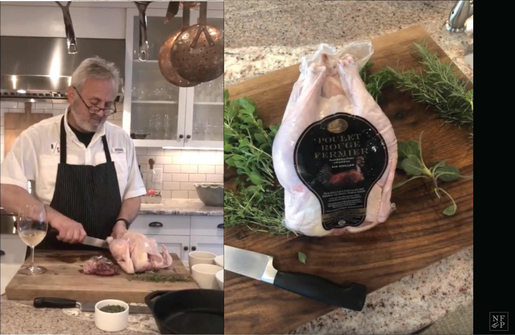 Chef Jim Noble features Joyce Farms Poulet Rouge® Chicken in 1st Episode of New Cooking Series