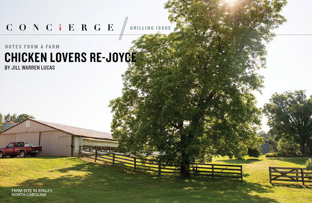 Joyce Farms Featured in "The Local Palate"