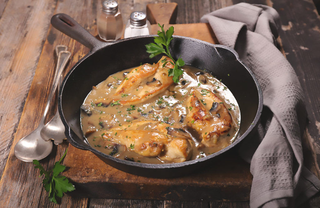 Chicken Supreme with Mushroom Cream Sauce