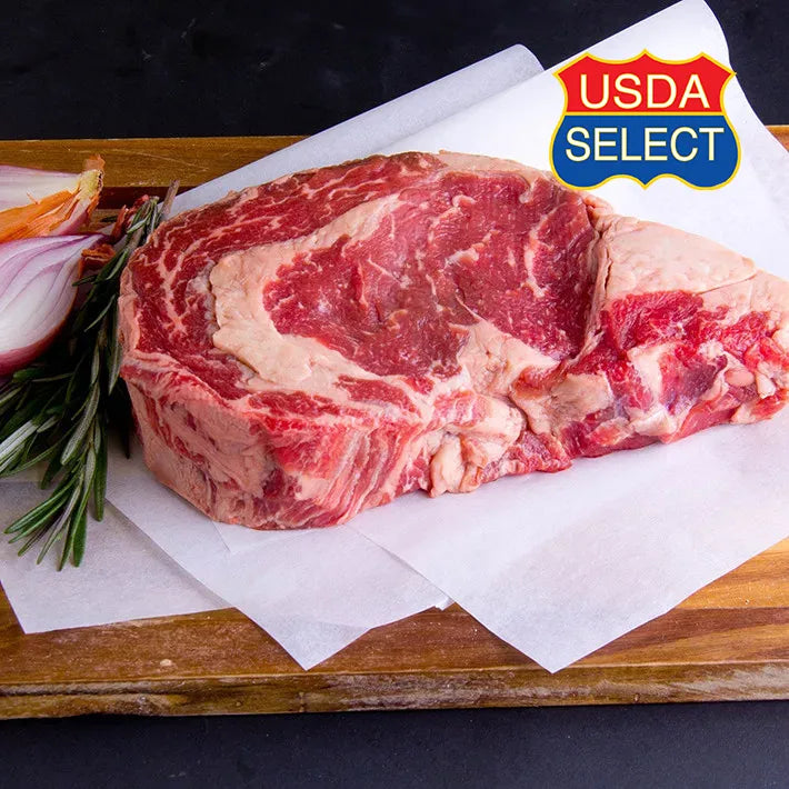 Heritage Grass-Fed Ribeye Steaks - USDA Select (Case of 4)