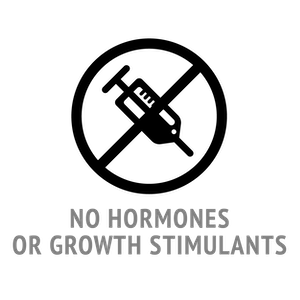 No Hormones or Growth Stimulants Symbol