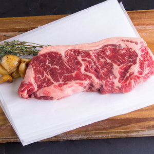 Heritage Grass-Fed Beef New York Strip Steak (Case of 4)
